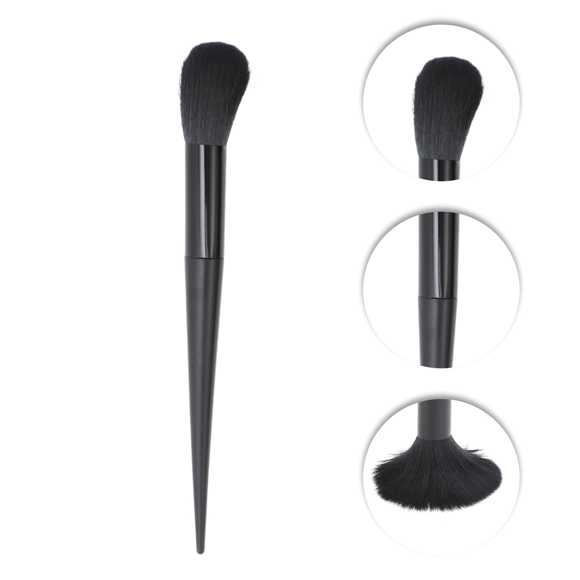 Unique Bargains 13 Pcs Lightweight Makeup Brush for Travel Black