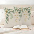 thumbnail image 3 of Sage Green Eucalyptus Outdoor Waterproof Pillow Covers, Country Leaves Rustic Botanical Vintage Decorative Square Throw Pillowcase Sofa Cushion Sham for Patio/Couch/Chair, 16"x16" 2 Pack, 3 of 8