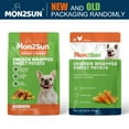 thumbnail image 3 of MON2SUN Dog Treats Rawhide Free Chicken Wrapped Sweet Potato Dog Snacks,Gluten&Grain Free Dog Treats for Puppy and Small Dogs,25oz, 3 of 9