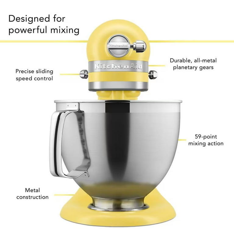 KitchenAid Classic Series 4.5-Quart Tilt-Head Stand Mixer, Butter