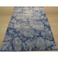 thumbnail image 3 of Tapis Contemporain Abstrait en Laine Fait Main Bleu, 3 of 3