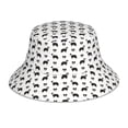 thumbnail image 1 of Balery Border Collie Dog Sombreros para el sol para hombre y mujer, sombrero de pescador con UPF 50+, 1 of 6