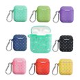 thumbnail image 3 of BESTYASH Compatible Para AirPods Con Silicona Rosa Resistente A Golpes Con Apertura Para Carga, 3 of 8