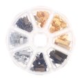 thumbnail image 4 of WHAMVOX 135 Pcs End Hanging Buckle Accessories Jewelry Making Supplies, 4 of 8