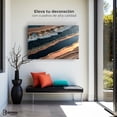 thumbnail image 3 of Cuadro Decorativo Canvas Abstracto Texturas Vibrantes 90x60, 3 of 3