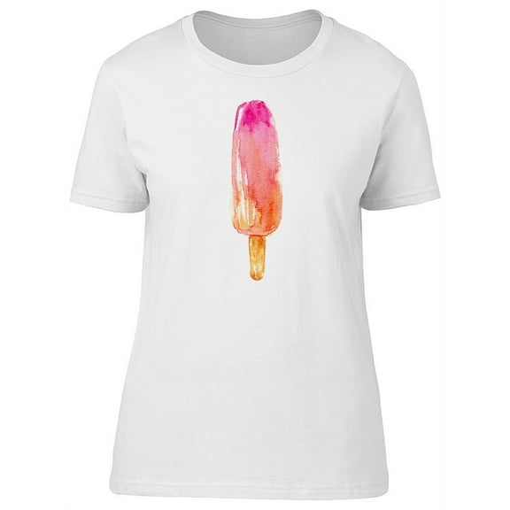Summer Watercolor Ice Pop Tee Women's -Image by Shutterstock