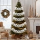 thumbnail image 4 of Jardin decorativo navideño, arbol de navidad, luces LED, adornos de madera, colgantes de cristal, metal resistente, diseño 3D, para exterior, ideal para terraza, 4 of 8