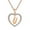 Golden Size C2, variant on EDHITNR Custom Name Necklace, Personalized Letter Pendant Jewelry for Women, Fashion Double Heart Crystal Rhinestone Eternal Necklace Gift for Her Birthday Christmas