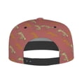 thumbnail image 4 of Fotbe Leopard Print Flat Bill Visor Cap Classic Snapback Hat Polyester Foam Trucker Hat Trucker Cap Adjustable Baseball Cap, 4 of 9