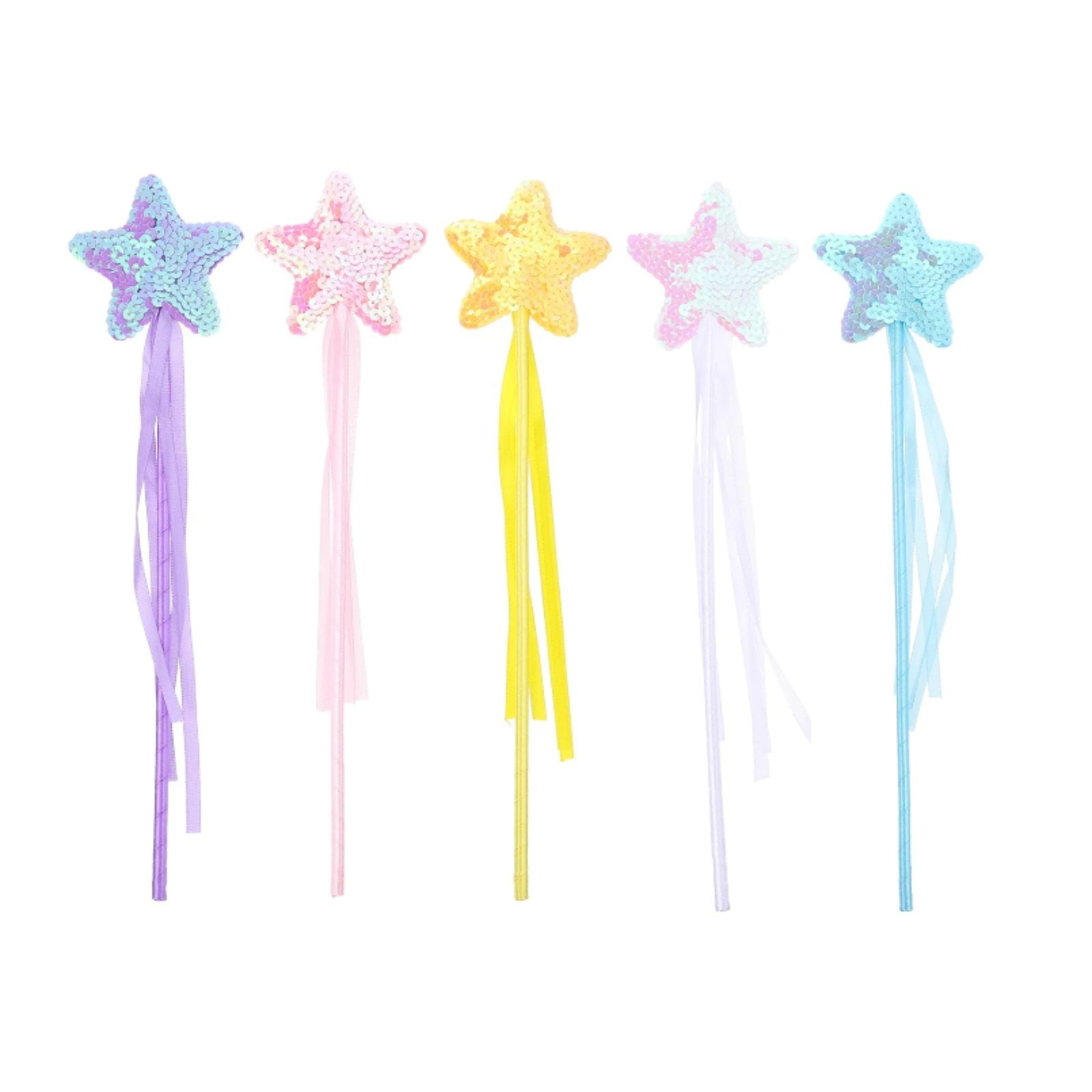Baguette De Fée étoile Scintillante – Accessoire Costume Princesse, Halloween, Anniversaire