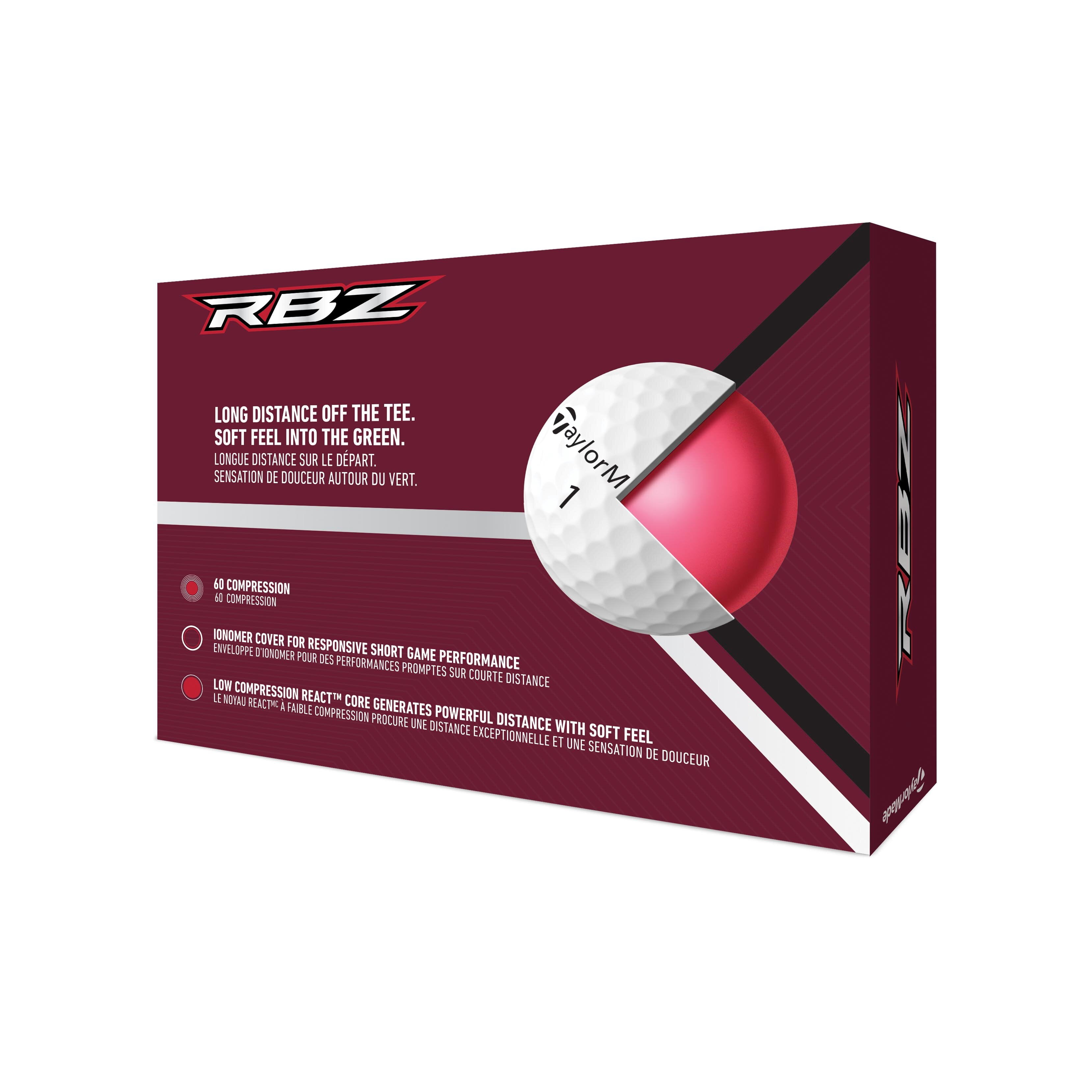TaylorMade RBZ Golf Balls - One Dozen, One Dozen