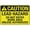 Warning Sign 1, variant on Street Sign Proton (Xpr) 8"x12" Rustic Metal Tin, Home Outdoor Art Wall Decorations For Cafe Bar Kitchen, Indoor Outdoor Proton Marker