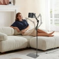 thumbnail image 3 of 360° Adjustable Floor Stand for Phones and Tablets - Universal Mobile Holder with Non-Slip Base for Easy Viewing, 3 of 9