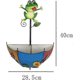 thumbnail image 5 of high quality Metal Umbrella Hanging Planter, Wall-Mounted Wall Art Hanging Fence Planter Basket, Vintage Flower Pot for Garden, 5 of 5