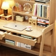 thumbnail image 3 of BALANBO Kids Desk and Chair Set, Student's Study Desk Set, Computer Desk, Wooden Writing Table, 3 of 7