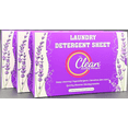 thumbnail image 3 of Premium Clean Laundry Detergent™ Sheet– Hypoallergenic, Eco-Friendly, Plant-Based, Biodegradable, 100% Natural – Gentle on Skin & Fabrics, Lavender Scent, 60 Premium Detergent Sheet (Lavender), 3 of 6