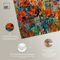 thumbnail image 5 of Beautiful Garden Bloom Impressionism Wall Art /Monet And Van Gogh Inspired Art Canvas Wall Art by Art Remedy, Gallery Wrapped, 24" x 24", 5 of 8