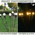 thumbnail image 1 of Amdohai Solar LED swing firefly light outdoor lawn engineering lighting lamp 8 head swing light with the wind, 1 of 1