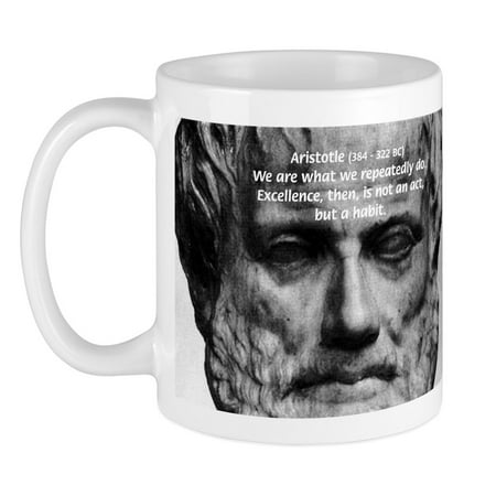

CafePress - Greek Philosophy: Aristotle Mug - Ceramic Coffee Tea Novelty Mug Cup 11 oz