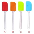 thumbnail image 2 of Wweixi Silicone Baking Spatula Heat-Resistant Non Stick Cake Cream Scraper Kitchen Stirring Rod, Green, 2 of 9