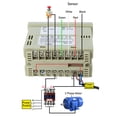 thumbnail image 3 of Amplificador De Celda De Carga, Fácil Operación Controlador De Transmisor De Peso De Alta Velocidad Salida CA 220 V 0-10 V Para Medición, 3 of 7