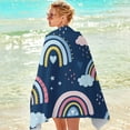 thumbnail image 7 of Yika Beach Blankets Beach Towel Microfiber Beach Towel Super Lightweight Colorful Bath Towel Sandproof Beach Blanket Multi-Purpose Towel For Travel Swimming Pool 30x60, 7 of 7
