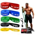thumbnail image 1 of Set de bandas de resistencia ZYNFIT de 5 niveles con anclaje para puerta, 1 of 6