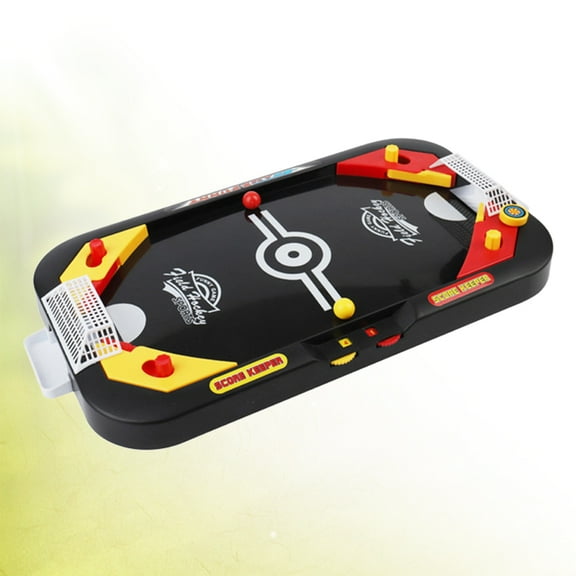 KALLORY 1Pack 2-In-1 Soccer Ice Hockey Toy Visual Sense Development and Hand-Eye Coordination 14.2x8.7x2.2in