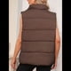 thumbnail image 4 of Chaleco Acolchado para Mujer, Abrigos de Abrigo, Chaquetas y Abrigos con Bolsillos. Marrón XL, 4 of 8