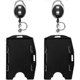 thumbnail image 1 of 2-Pack Card ID Holder with Extendable Badge Roll, Secure Badge Holder for Work and Travel, 1 of 5