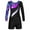 Starry Black, variant on iixpin Girls Sparkle Ballet Dance Unitard Biketard with Gymnastic Shorts Long Sleeve Leotards Set Athletic Tracksuit Leopard 14