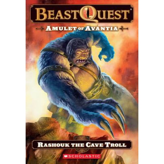 Pre-Owned Beast Quest #21: Amulet of Avantia: Rashouk the Cave Troll (Paperback) 0545270936 9780545270939