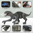 Beefunni remote control dinosaur toys for kids walking roaring