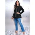 thumbnail image 3 of Roaman's Women's Plus Size Fit And Flare Sweater, 3 of 6