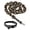 Bronze, variant on QIUXUJ - Oversized Chain Dog Leash for Small Dogs, 40 in Lightweight Plastic Faux Metal Link Pet Lead, Big Chain Walking Lead with Paw Print Handle, Novelty Photo Prop for Puppy and Cat (Black)