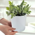 thumbnail image 1 of PRETXORVE Green Pots Balcony Vegetable Garden Green Container With Base Home Bonsai Storage, 1 of 7