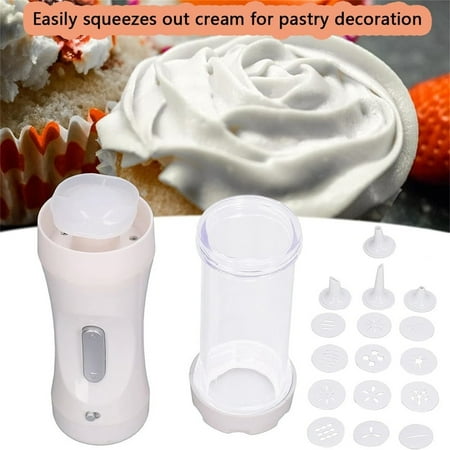 

Cookie With 12 Discs And 4 Decorating Tips Cookie Cookie Making Kit DIY Cookie Maker Homemade Baking Decorating Tool For Home Cake Shop Making Housewarming Cookie Bag Sealer Sticks Long Dog Food Bag
