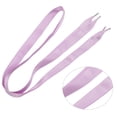 thumbnail image 3 of Cordones de cinta 5 pares de seda color puro 08 pulgadas de ancho elegante Anggrek Otros, 3 of 8