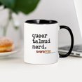thumbnail image 3 of CafePress - Queer Talmud Nerd Mugs - 11 oz Ceramic Mug - Novelty Coffee Tea Cup, 3 of 4
