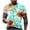 v#554Gold2011, variant on Men'S T-Shirt Color Block Design Knit Soft Fabric Graffiti Style Short Sleeve Crew Neck Slim Fit For Summer Outdoor Play Leisure Tee,Green,M