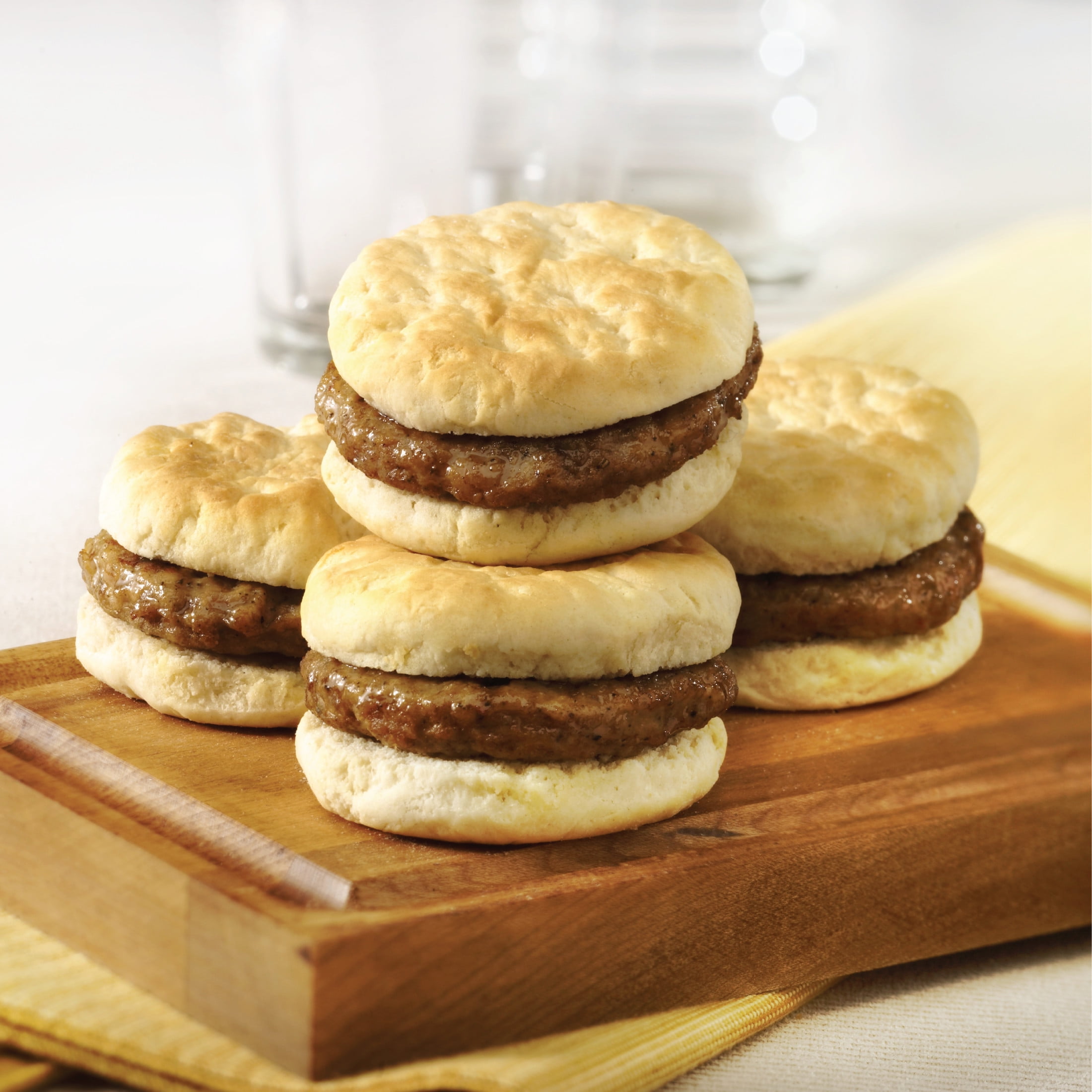 Jimmy Dean Frozen Breakfast Sandwich, Snack Size Sausage Biscuit, 34 oz, 20 Count