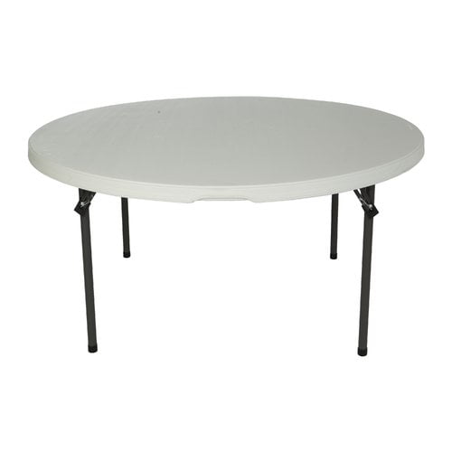 Lifetime 60 Round Folding Table In, 36 Inch Round Folding Table
