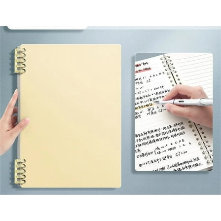 Subject Small Spiral Notebook College Ruled Notebook Operation Christmas Items Bulk Spiral Journal 120 Sheets Easy Tear Line for Office-light yellow