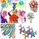 thumbnail image 5 of 260 globos largos, paquete de 100, globos multicolores giratorios de animales, globos mágicos largos para modelar animales, bodas, cumpleaños, festivales, fiestas, etc., 5 of 5
