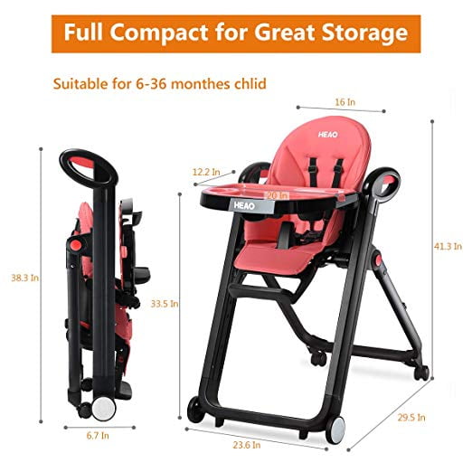 heao foldable high chair