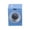 C, variant on Mini Washing Machine Model, Real Rotating Drum Dollhouse Miniature Appliance, Rechargeable Interactive Toy with Rotatable Door for Boys Girls Playrooms, Home Decor