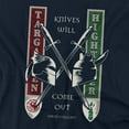 thumbnail image 2 of Game of Thrones T-Shirt Targaryen Hightower Face Off Unisex Graphic Tee For Men & Women, 2 of 7