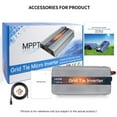 thumbnail image 7 of 1000-1400W Micro Grid Tie Solar Inverter 20-50V DC to AC 1MPPT Pure Sine Wave Converter for Solar Power ,Car Essential, 7 of 7