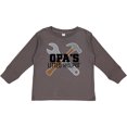thumbnail image 3 of Inktastic Opa Little Helper Grandkid Gift Boys Long Sleeve Toddler T-Shirt, 3 of 5