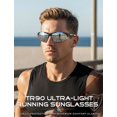 thumbnail image 3 of Gafas de Sol Polarizadas ATTCL 7027 con Montura TR90 UV400 Plata para Hombre, 3 of 8